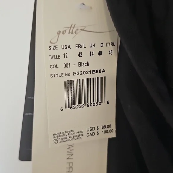 Profile by Gottex Womens Serendipity Ruffle Trim Halter Tankini Swim Top  - Picture 6 of 7